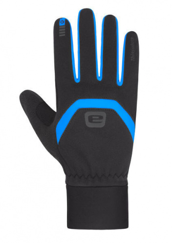 ETAPE PEAK 2.0 WS+ pánské rukavice na běžky černá/modrá
