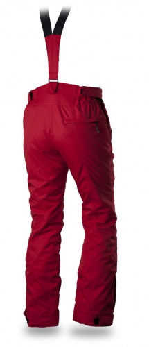 detail Kalhoty dámské zimní TRIMM NARROW LADY red