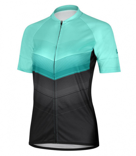 ETAPE VIOLET dámský cyklistický dres mint/černá