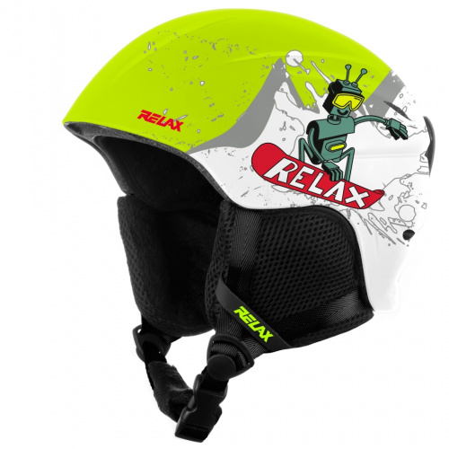 detail RELAX TWISTER RH18A10 dětská lyžařská helma zelená 22/23