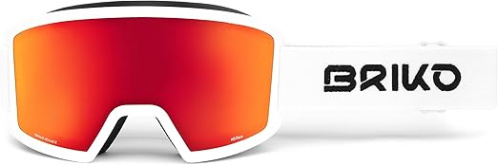 detail BRIKO GARA FIS 7.7 dámské lyžařské brýle matte white 24/25