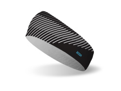 BOSA CHILLY GEOMETRIC BLACK sportovní čelenka