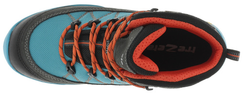 detail TREZETA CYCLONE Wp Kid dětské trekové boty teal/orange