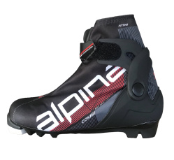 ALPINA N COMBI JR red/black/white juniroské boty na běžky 22/23