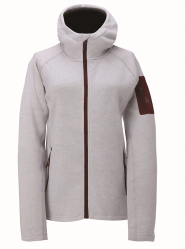 Mikina dámská 2117 OF SWEDEN GULLABO s kapucí sv. šedá