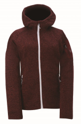 Mikina dámská 2117 OF SWEDEN GULLABO s kapucí vínová