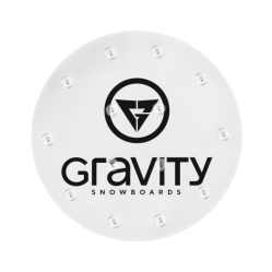 GRAVITY ICON MAT clear/black snowboard grip