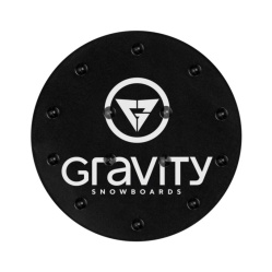 GRAVITY ICON MAT black/white snowboard grip