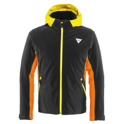 Bunda pánská DAINESE HP2M3.1 stretch-limo/lemon-chrome/russet orange