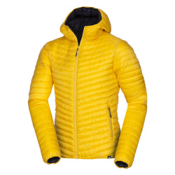 NORTHFINDER DAN BU-5038OR black lemon pánská oboustranná bunda