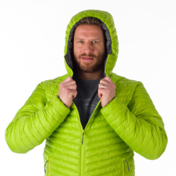 NORTHFINDER DAN BU-5038OR lime green grey pánská oboustranná bunda