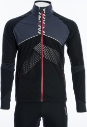 Pánská bunda na běžky SILVINI NATISONE MJ1500 black/charcoal
