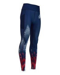 SILVINI VEROLI WP1909 dámské legíny navy-orange