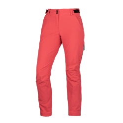 NORTHFINDER TRIA dámské trekové kalhoty 4-Way Stretch rychleschnoucí coral