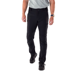 NORTHFINDER OCTAVIO pánské lehké turistické kalhoty černé
