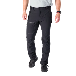 NORTHFINDER SET pánské turistické kalhoty Stretch vodoodpudivé černá