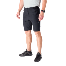 NORTHFINDER ARSENI BE-3529OR pánské rychleschnoucí turistické šortky black
