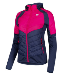 ETAPE SIERRA PRO 2.0 dámská mikina s kapucí magenta/modrá
