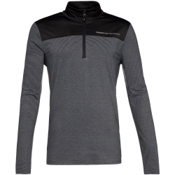 PROTEST pánská mikina 1/4 zip BLINK true black