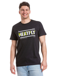MEATFLY RELE pánské tričko černá