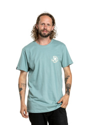 MEATFLY ARROW pánské tričko dusty mint