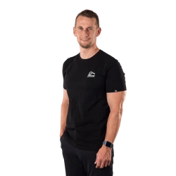 NORTHFINDER HERMO TR-5050OR pánské turistické tričko z organic cotton dark grey