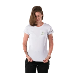 NORTHFINDER MARYB dámské tričko z organic cotton white