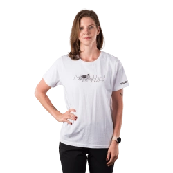NORTHFINDER RAYMUNDA dámské tričko z organic cotton white