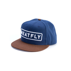 Kšiltovka MEATFLY SPON SNAPBACK one size C - navy, dark brown