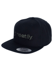 MEATFLY HORNET SNAPBACK kšiltovka logojam black
