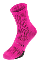 R2 ENDURANCE ATS11E cyklo ponožky růžová