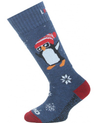 LASTING SJT dětské merino lyžařské podkolenky 504