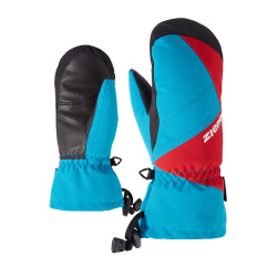 Rukavice dětské ZIENER AGILO mitten sea canvas.red pop