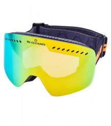 BLIZZARD 983 MDAVZO, black matt, smoke2, orange REVO lyžařské brýle 22/23