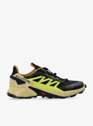 SALOMON SUPERCROSS 4 GTW pánská obuv black/leek green/acid lime