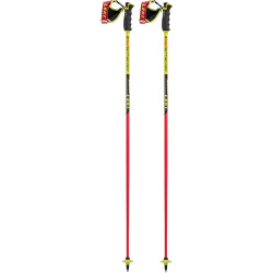 LEKI WORLDCUP RACING COMP 6436820 red/yellow sjezdové hole 19/20