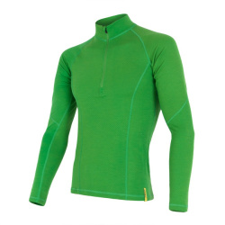 SENSOR MERINO DOUBLE FACE triko pánské zip