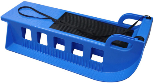 detail ACRA KAMZÍK plastové saně modré 85cm