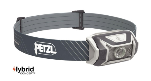 detail PETZL TIKKA CORE E067AA00 2022 čelovka šedá 450lm