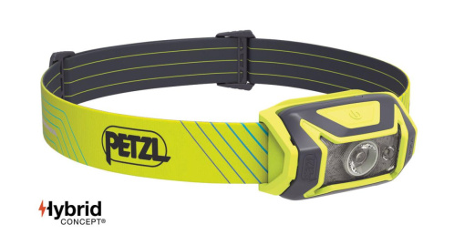 detail PETZL TIKKA CORE E067AA03 2022 čelovka žlutá 450lm