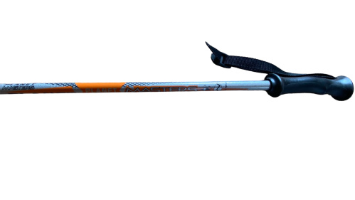 detail MASTERS PLANET JR dětské sjezdové hole oranž/stříbrná B