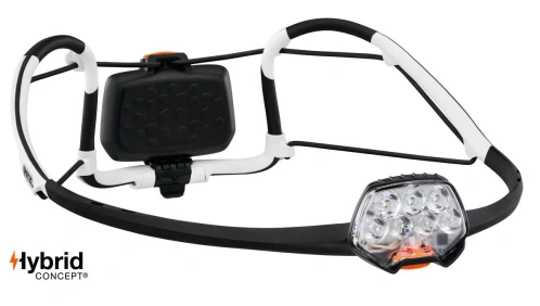 detail PETZL IKO lehká výkonná čelovka s kombinovaným světlem
