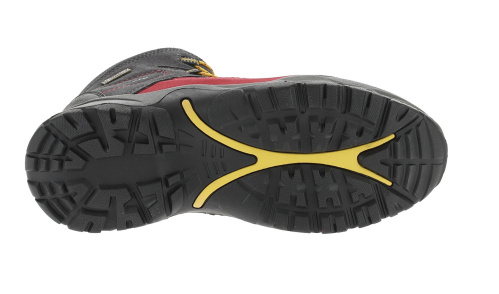 detail TREZETA TWISTER Wp Kid dětské trekové boty black/red