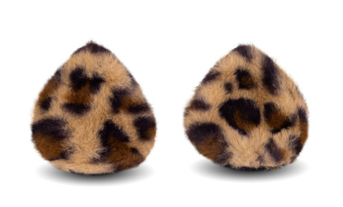 detail ETAPE FUNNY KIT dekorace na přilbu leopard 2514661