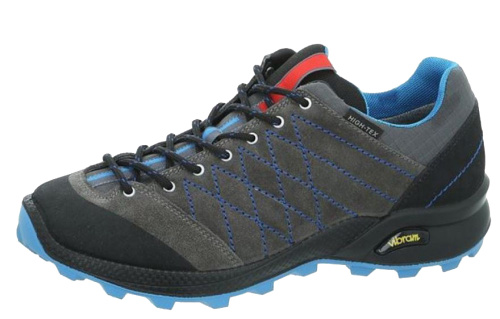 detail HIGH COLORADO CREST TRAIL pánské trekové boty grey/blue