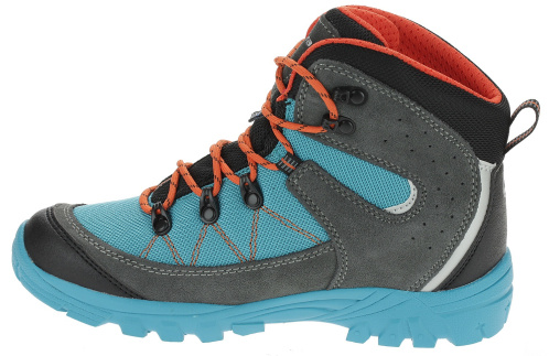 detail TREZETA CYCLONE Wp Kid dětské trekové boty teal/orange