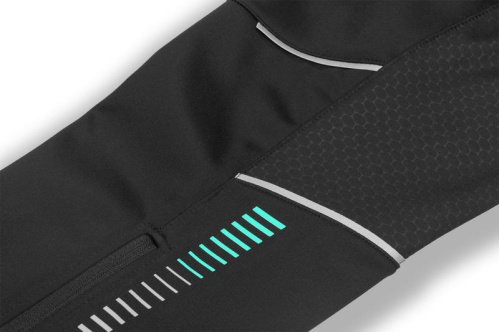 detail ETAPE VERENA WS dámské volné kalhoty na běžky černá/mint