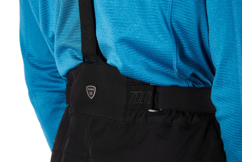 detail TRIMM FLASH PANTS pánské lyžařské kalhoty black