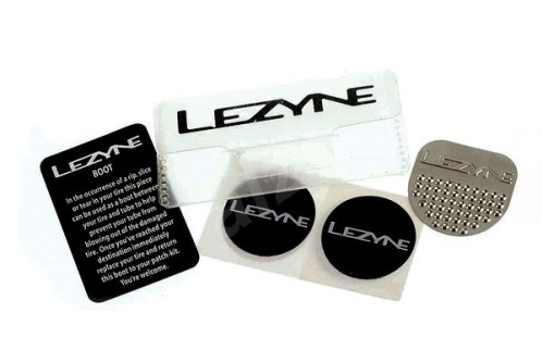 detail LEZYNE Smart Kit clear samolepící lepení na kolo