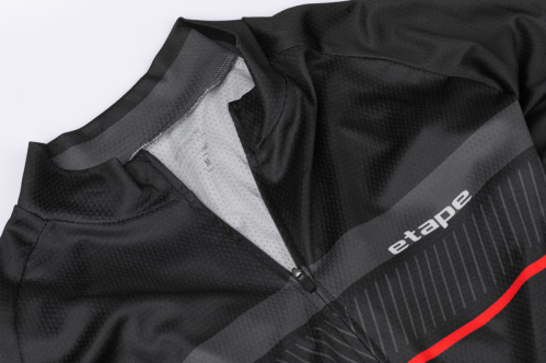 detail ETAPE DREAM 3.0 pánský cyklistický dres černá/červená